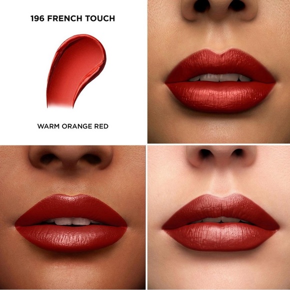 NEW Lancôme L’ABSOLU (Labsolu) ROUGE Cream LIPSTICK 💄 in 196 FRENCH TOUCH! - Picture 4 of 4